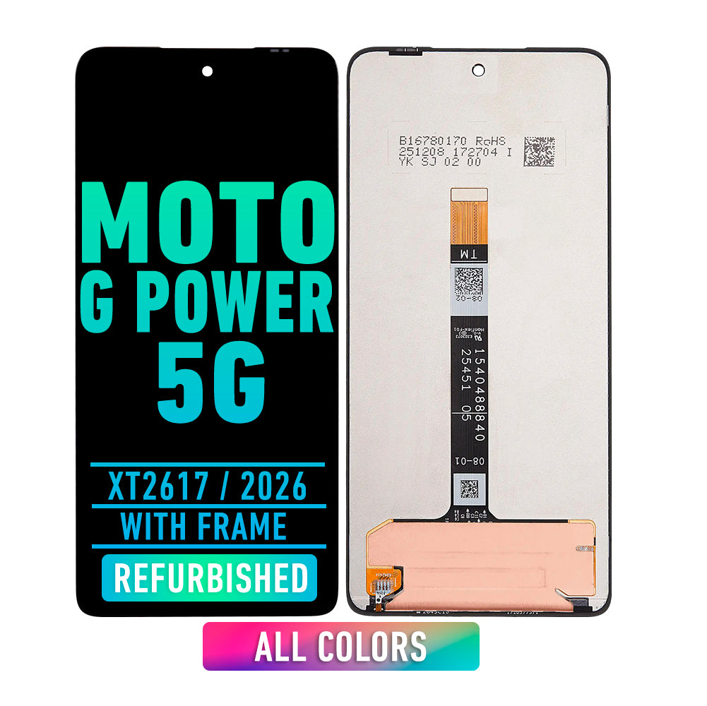 Motorola Moto G Power 5G (XT2617 /2026) LCD Assembly Without Frame (Re