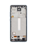 Samsung Galaxy A52 4G (A525 / 2021) (6.46") OLED Screen Assembly Replacement With Frame (OLED PLUS) (Awesome Blue)