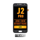 Samsung Galaxy J2 Pro (J250 / 2018) OLED Screen Assembly Replacement Without Frame (Refurbished) (Black)