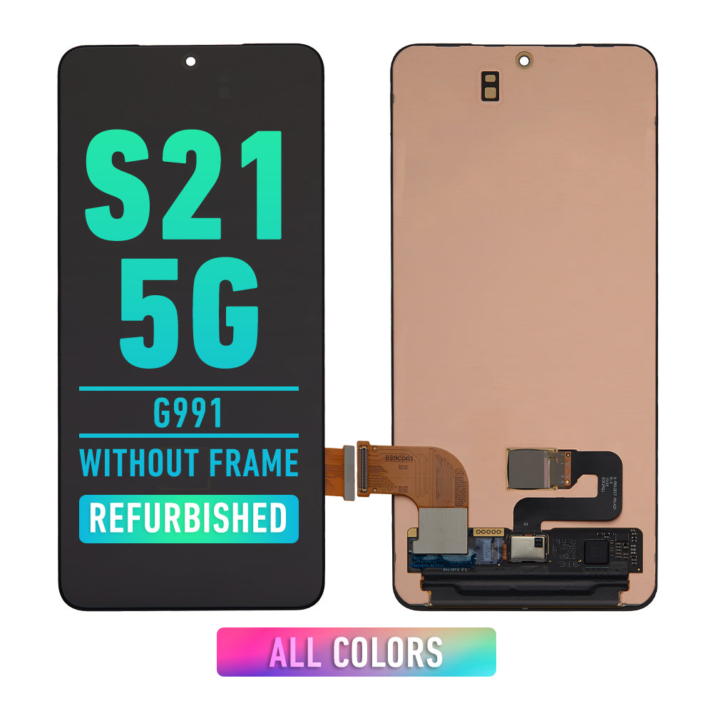 Samsung Galaxy S21 5G OLED Screen Assembly Replacement Without Frame (