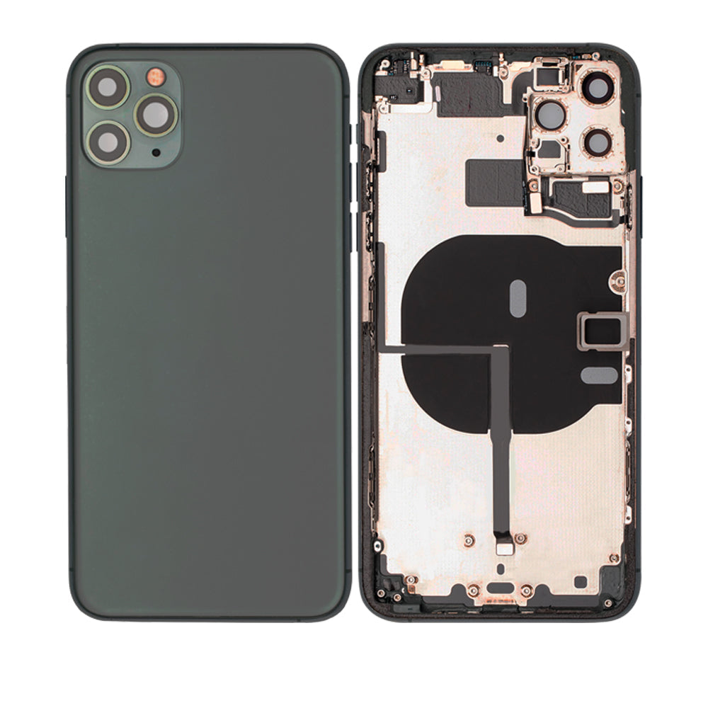 iPhone 11 Pro Max Housing & Back Cover Glass With Small Parts (No Logo