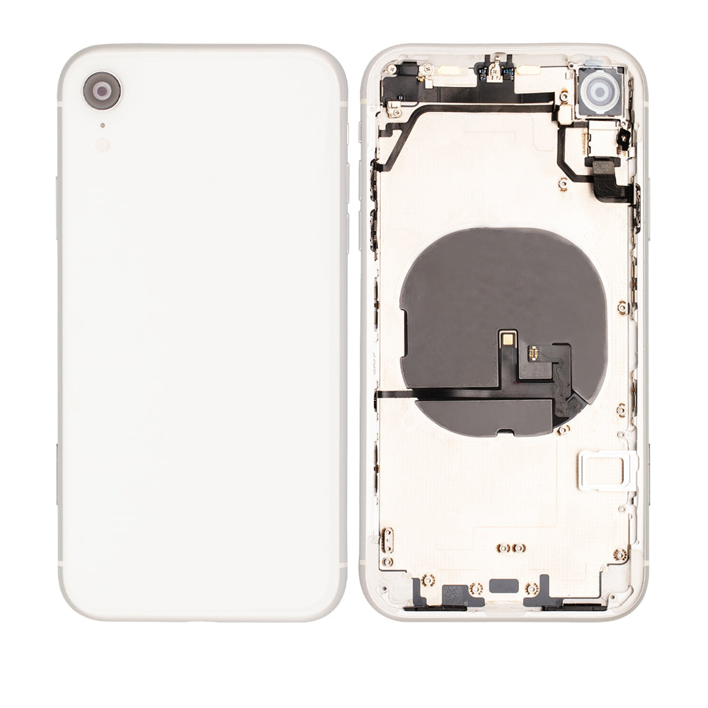 スマホアクセサリー Iphone xr iPhone XR Housing & Back Cover Glass With Small Parts (No Logo) (All C