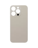 iPhone 14 Pro Max Bigger Camera Hole Back Cover Glass (No Logo) (All Colors)