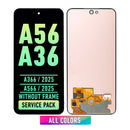 Samsung Galaxy A56 5G / A36 5G (A566 / A366 / 2025) OLED Screen Assembly Replacement Without Frame (Service Pack) (All Colors)
