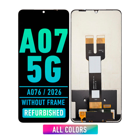 Samsung Galaxy A07 5G (A076 / 2026) LCD Screen Assembly Replacement Without Frame (Refurbished) (All color)