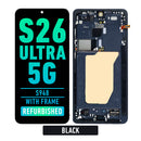 Samsung Galaxy S26 Ultra 5G OLED Screen Assembly Replacement With Frame (Refurbished) (Black)