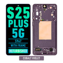 Samsung Galaxy S26 Plus 5G OLED Screen Assembly Replacement With Frame (Refurbished) (Cobalt Violet)