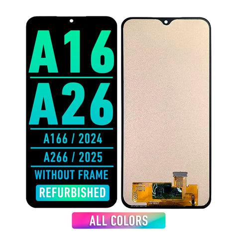 Samsung Galaxy A16 5G (A166 / 2024) / A26 (A266 / 2025) LCD Screen Assembly Replacement Without Frame (Refurbished) (All color)