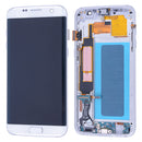 Samsung Galaxy S7 Edge OLED Screen Assembly Replacement With Frame (US Version) (Refurbished) (White Pearl)