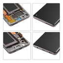 Samsung Galaxy S10 OLED Screen Assembly Replacement With Frame (Refurbished) (Ceramic / Prism Black)