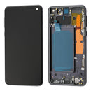 Samsung Galaxy S10E OLED Screen Assembly Replacement With Frame (Refurbished) (Prism Black)