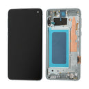 Samsung Galaxy S10E OLED Screen Assembly Replacement With Frame (Refurbished) (Prism Green)