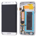 Samsung Galaxy S7 Edge OLED Screen Assembly Replacement With Frame (US Version) (Refurbished) (Silver)