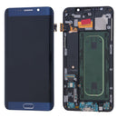 Samsung Galaxy S6 Edge Plus OLED Screen Assembly Replacement With Frame (AT&T / T-Mobile) (Refurbished) (Black Sapphire)