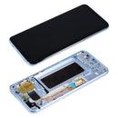 Samsung Galaxy S8 Plus OLED Screen Assembly Replacement With Frame (Refurbished) (Coral Blue)