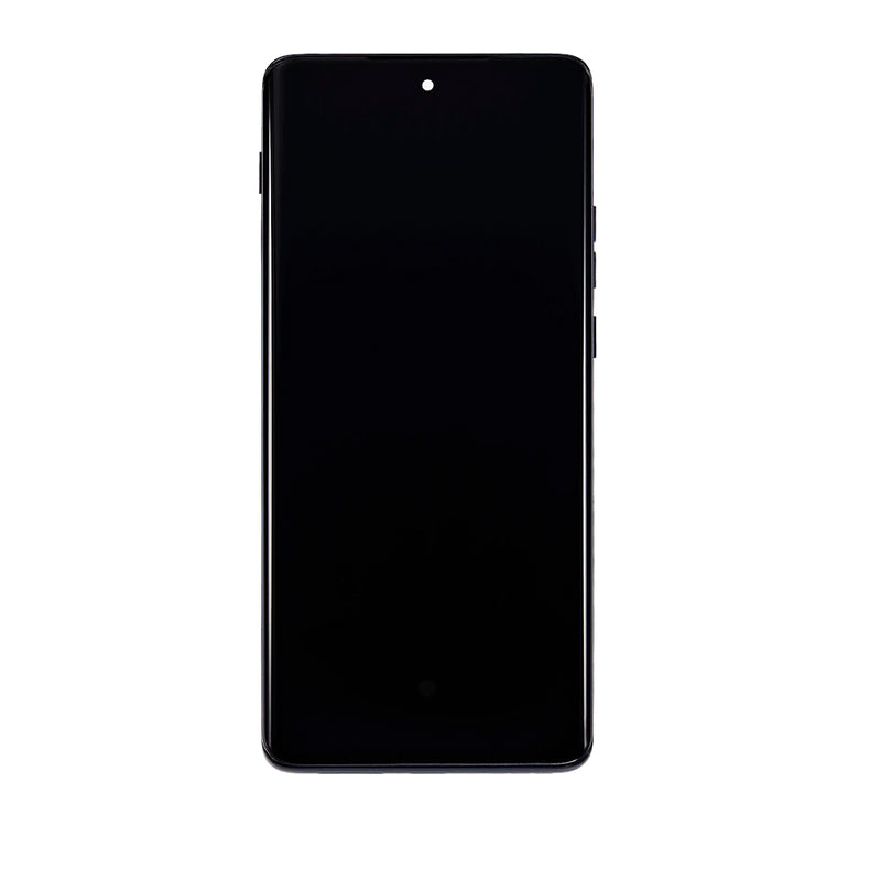 Motorola Moto Edge 2024 (XT2405 / 2024) OLED Assembly With Frame (Refurbished) (Black)