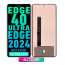 Motorola Moto Edge 40 Neo (XT2307-1 / 2023) / Moto Edge 2024 (XT2405 / 2024) OLED Assembly Without Frame  (Refurbished) (All Colors)V