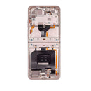 Motorola Razr 2024 / Razr 50 (XT2453 / 2024) OLED Assembly With Frame (Refurbished) (Beach Sand)