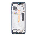 Motorola Edge 20 Pro (XT2153-1 / 2021) LCD Assembly With Frame (Refurbished) (Midnight Blue)