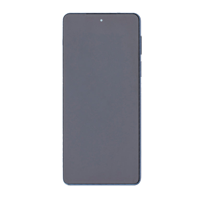 Motorola Edge 20 Pro (XT2153-1 / 2021) LCD Assembly With Frame (Refurbished) (Midnight Blue)