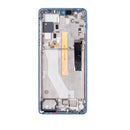 Motorola Edge 20 Pro (XT2153-1 / 2021) LCD Assembly With Frame (Refurbished) (Iridescent Cloud)