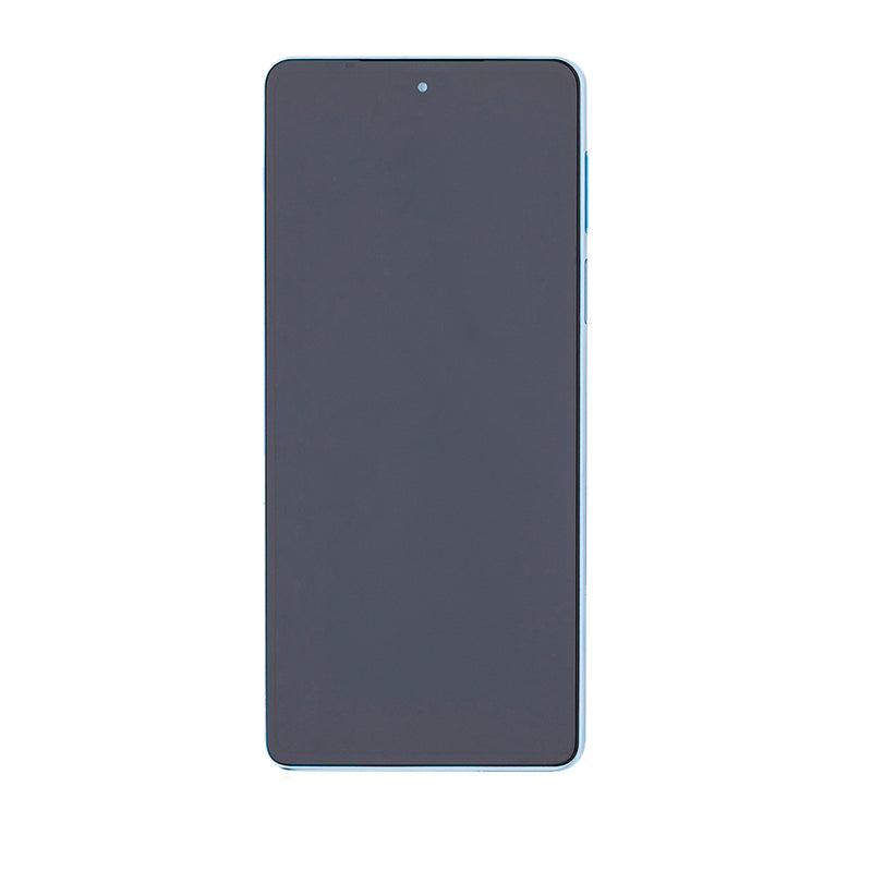Motorola Edge 20 (XT2143 / 2021) LCD Assembly With Frame (Refurbished) (Frosted White)