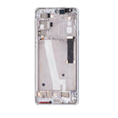 Motorola Edge 20 (XT2143 / 2021) LCD Assembly With Frame (Refurbished) (Frosted White)