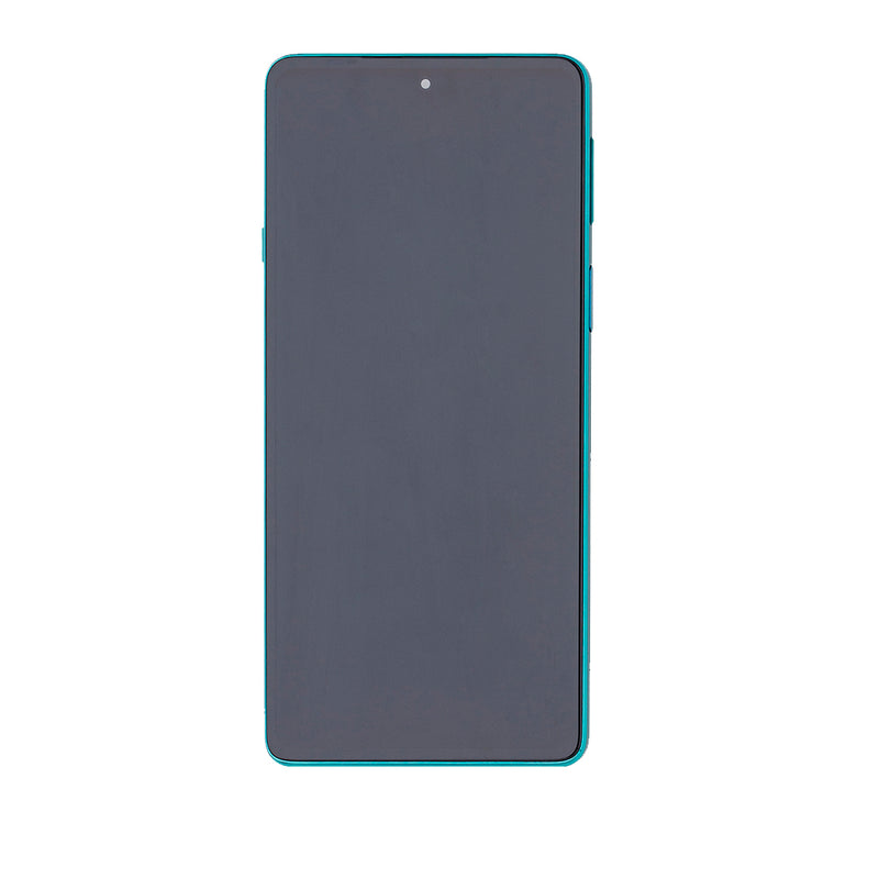 Motorola Edge 20 (XT2143 / 2021) LCD Assembly With Frame (Refurbished) (Frosted Emerald)