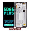 Motorola Moto Edge Plus (XT2061 / 2020) OLED Assembly With Frame (Refurbished) (Smokey Sangria)
