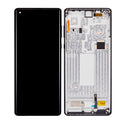 Motorola Moto Edge Plus (XT2061 / 2020) OLED Assembly With Frame (Refurbished) (Smokey Sangria)