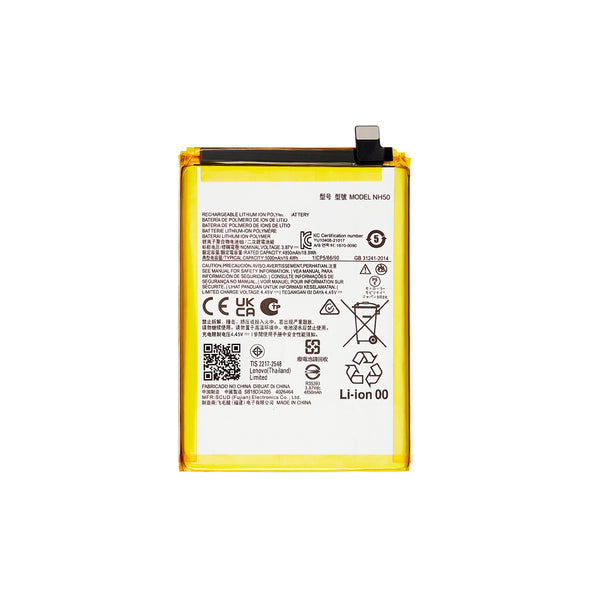 Motorola G22 (XT2231 / 2022) / E13 (XT2345 / 2023) / E32S / G13 (XT2331-2 / 2023) / G 5G 2023 (NH50) Battery Replacement High Capacity