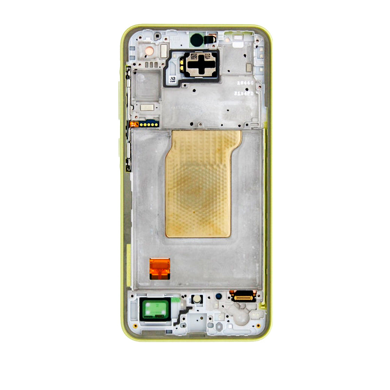 Samsung Galaxy A35 5G (A356 / 2024) OLED Screen Assembly Replacement With Frame (Refurbished) (Lemon)