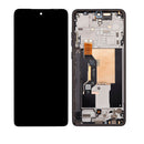 Motorola Moto G Stylus 5G (XT2619 / 2026) LCD Assembly With Frame (Refurbished) (Coal Smoke)