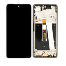 Motorola Moto G Power 5G (XT2617 /2026) LCD Assembly With Frame (Refurbished) (Pure Cashmere)