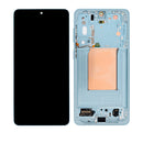 Samsung Galaxy S26 Plus 5G OLED Screen Assembly Replacement With Frame (Refurbished) (Sky Blue)