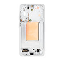 Samsung Galaxy S26 Plus 5G OLED Screen Assembly Replacement With Frame (Refurbished) (White)