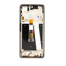 Motorola Moto G Power 5G (XT2617 /2026) LCD Assembly With Frame (Refurbished) (Pure Cashmere)