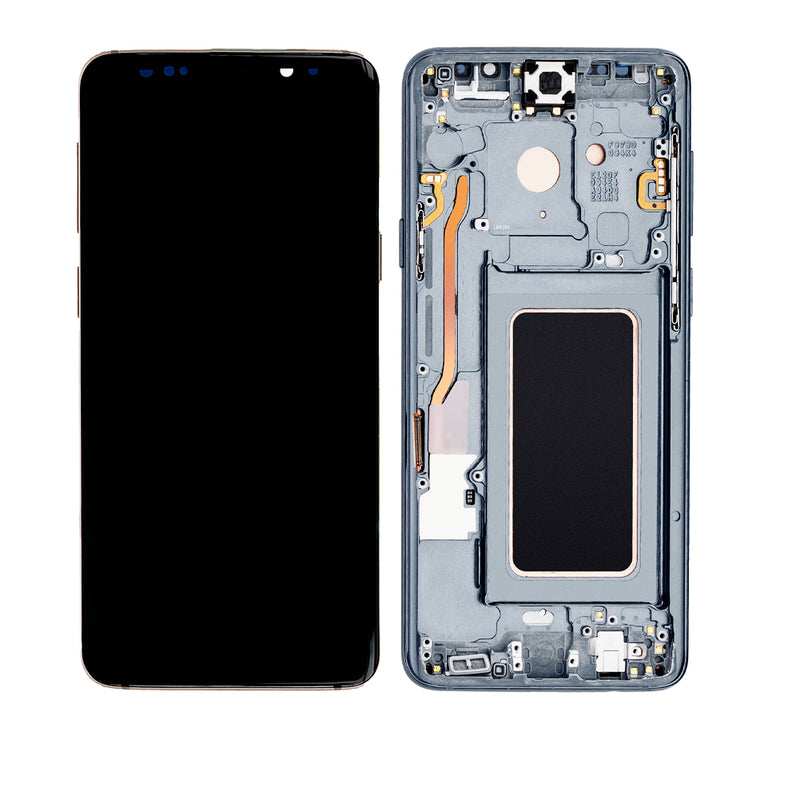 Samsung Galaxy S9 Plus LCD Screen Assembly Replacement With Frame (Aftermarket Incell) (Titanium Gray)