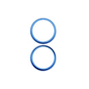 iPhone 16 / 16 Plus Back Camera Lens Glass With Bracket & Bezel Replecement (Glass Only) (2 Psc Set)