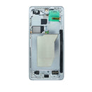 Samsung Galaxy S26 Ultra 5G OLED Screen Assembly Replacement With Frame (Refurbished) (Silver Shadow)