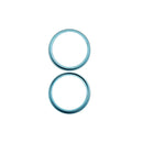 iPhone 16 / 16 Plus Back Camera Lens Glass With Bracket & Bezel Replecement (Glass Only) (2 Psc Set)