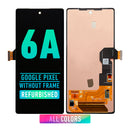 Google Pixel 6a OLED Screen Assembly Replacement Without Frame (Refurbished) (All Colors)