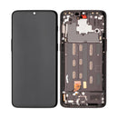 OnePlus 6T (A6010 / A6013) OLED Screen Assembly Replacement With Frame (Refurbished) (Midnight Black)