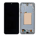 Samsung Galaxy S25 FE 5G OLED Screen Assembly Replacement With Frame (Refurbished) (JetBlack)