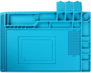 Blue Rubber Silicone Pad with Magnetic Repair Mat Heat Insulation BGA Soldering Repair Station