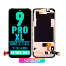Google Pixel 9 Pro XL OLED Assembly With Frame (With Finger Print Sensor) (Refurbished) (All Colors)