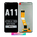 Samsung Galaxy A11 (A115U / A115A 2020) LCD Screen Assembly Replacement Without Frame (159.5) (US Version) (INCELL) (All Colors)