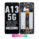 Samsung Galaxy A13 5G (A136U / 2021) LCD Screen Assembly Replacement With Frame (INCELL) (All Colors)