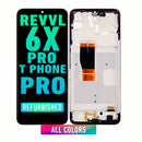 T-Mobile Revvl 6x Pro 5G LCD Screen Assembly Replacement With Frame (Refurbished) (All Colors)