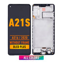 Samsung Galaxy A21s (A217 / 2020) OLED Screen Assembly Replacement With Frame (OLED PLUS) (All Colors)